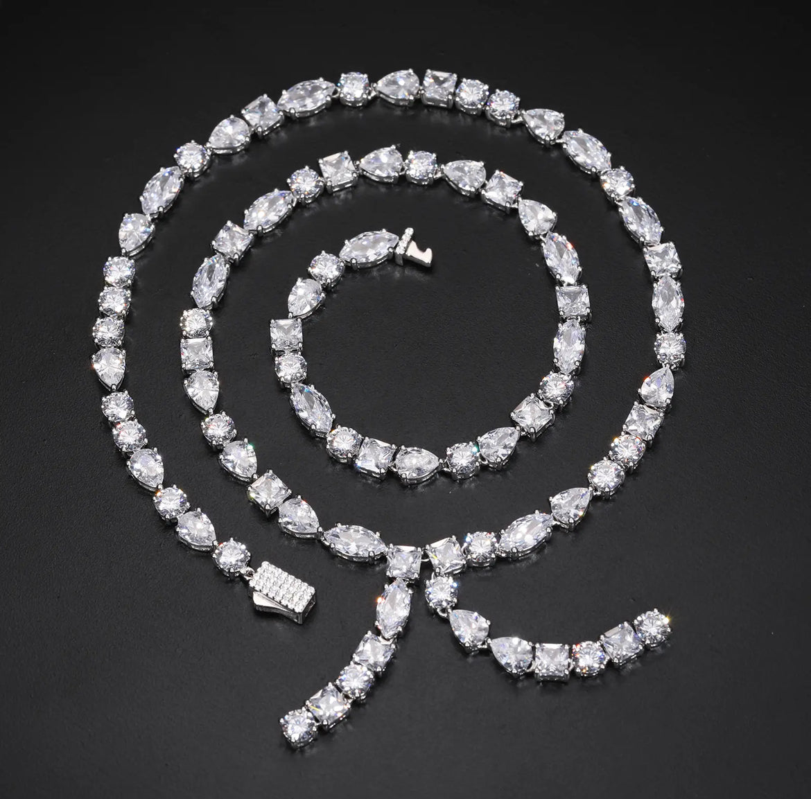 COLLIER TENNIS MARQUISE