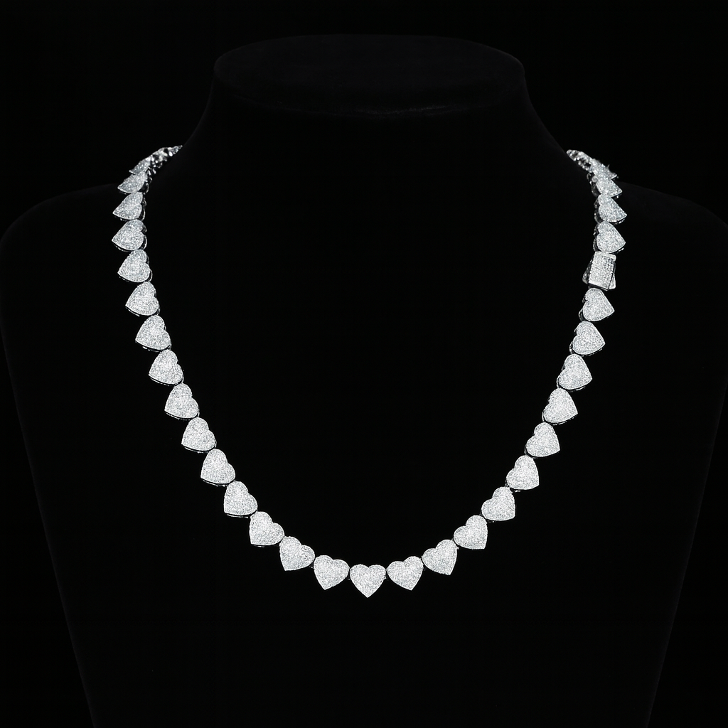 COLLIER TENNIS HEART