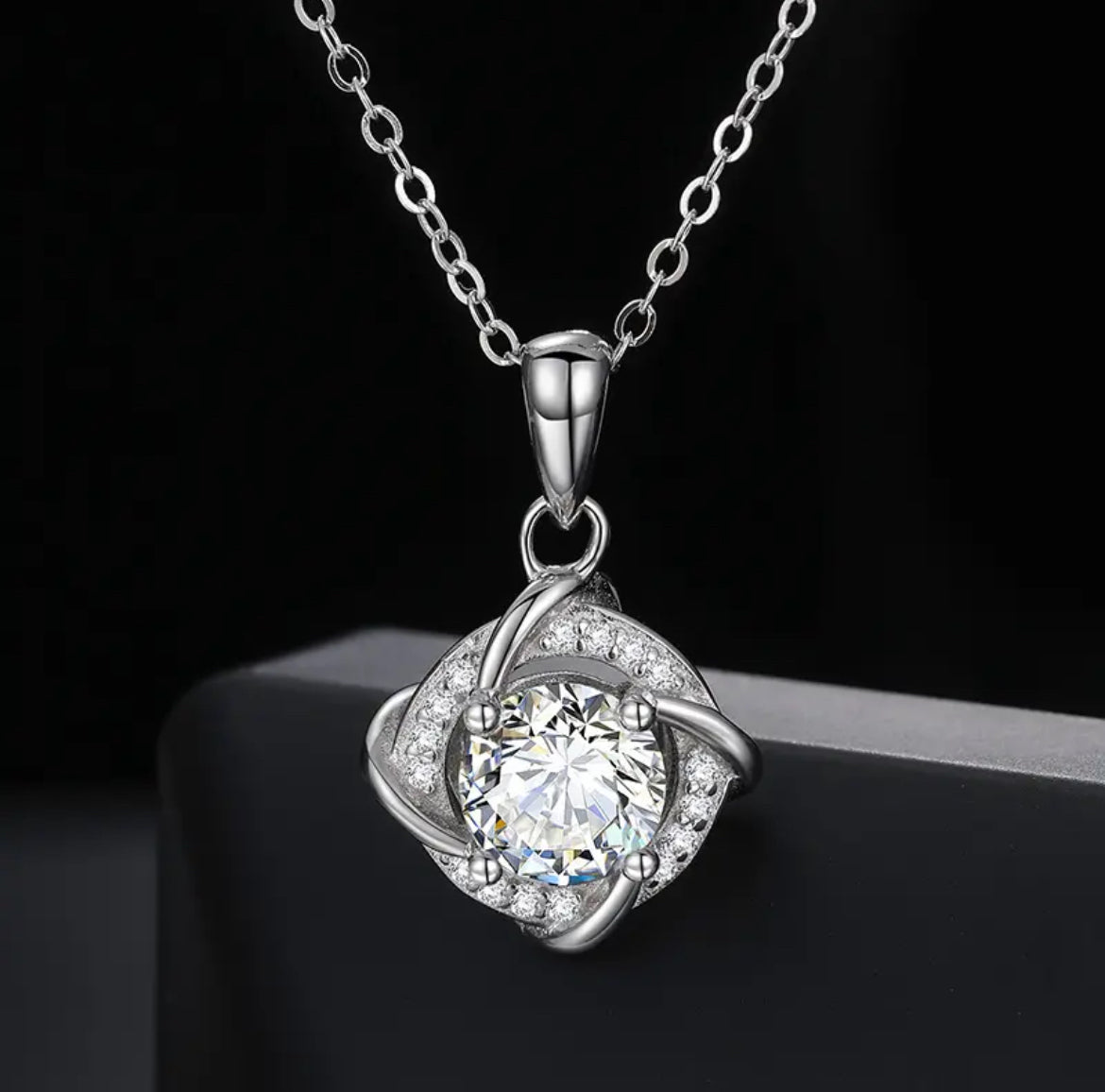 PENDENTIF SPIRALE ICE