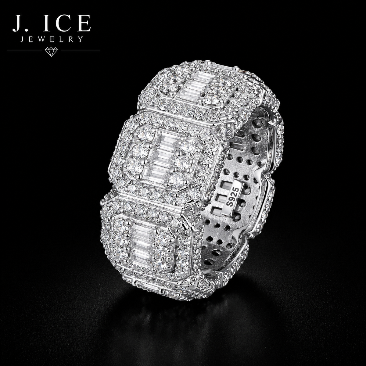 BAGUE RONDE BAGUETTE