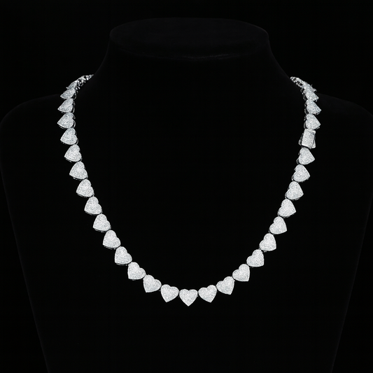 COLLIER TENNIS HEART