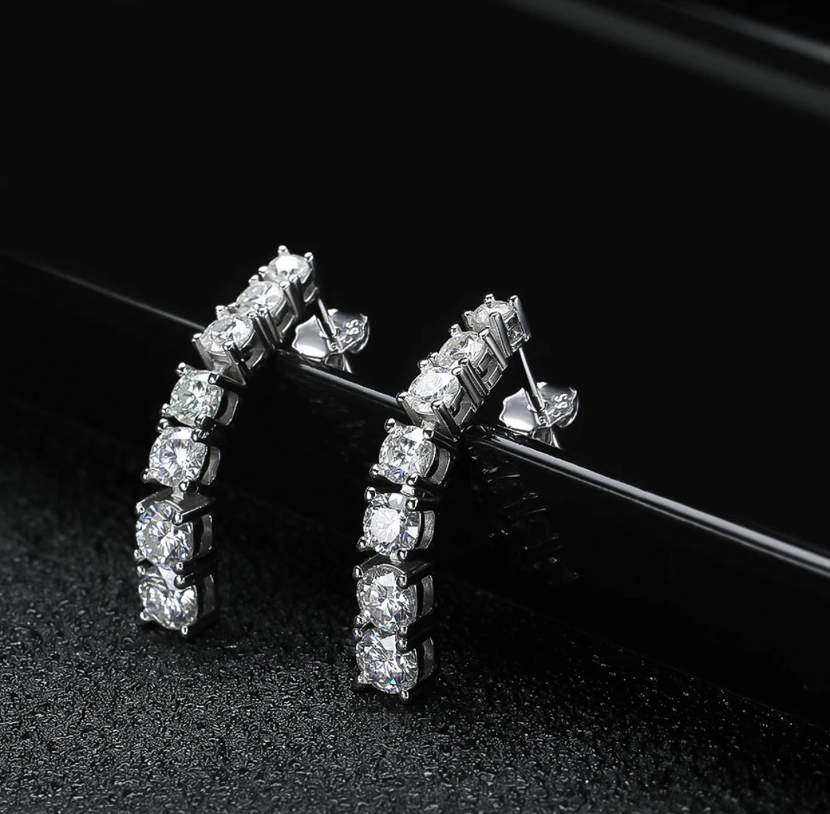 BOUCLES D'OREILLES SEVEN STONES