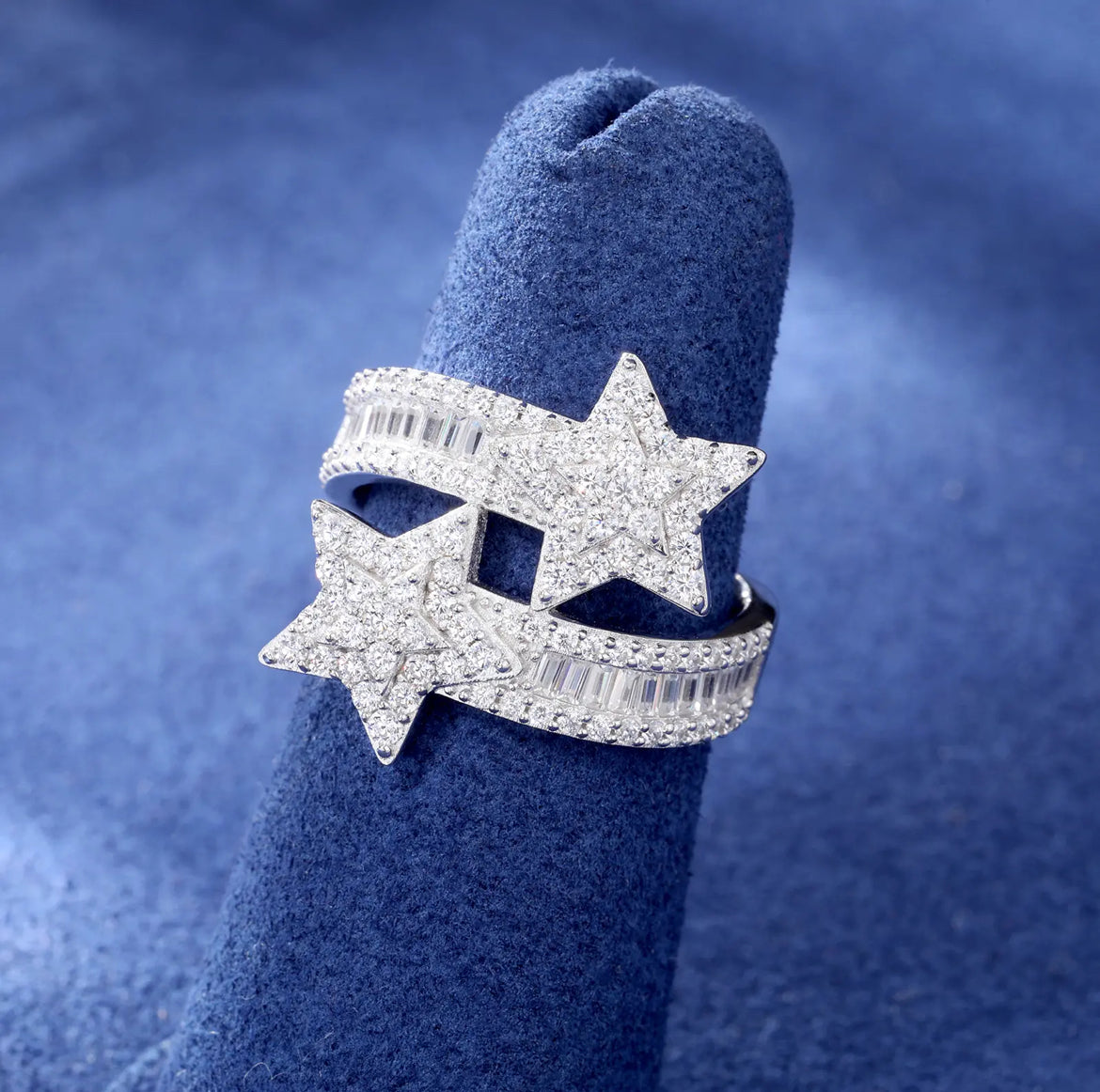 BAGUE DOUBLE CROSS