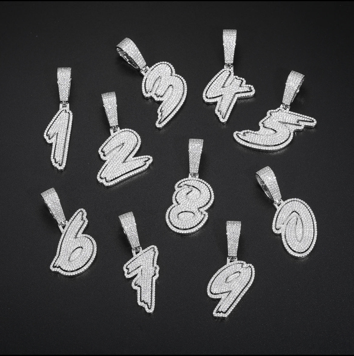PENDENTIF NUMBER