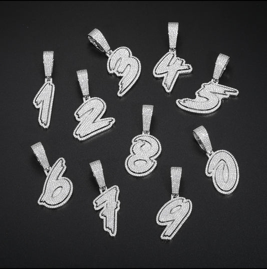 PENDENTIF NUMBER