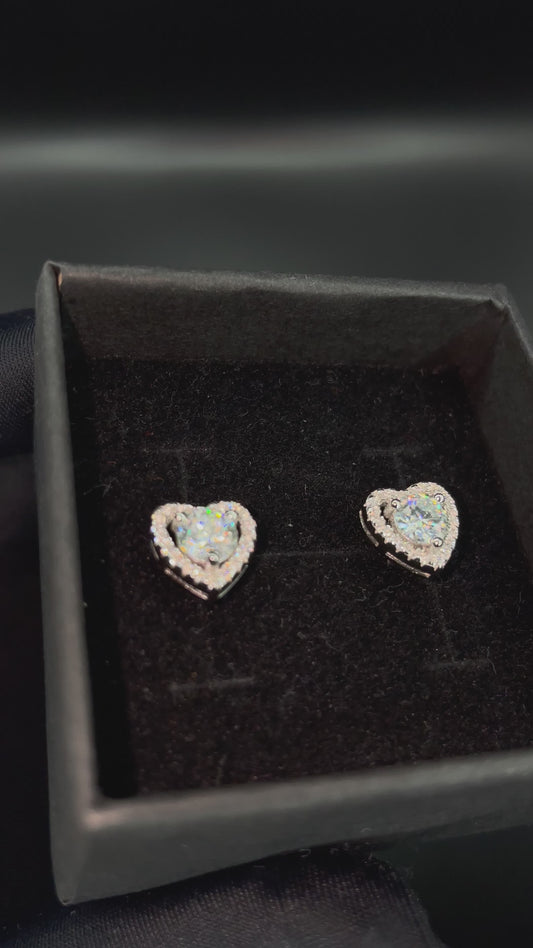 BOUCLES D'OREILLES ICE HEART